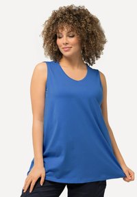 Ulla Popken ÄRMELLOS - Top - medium blue