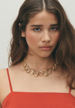 Next, LINK CHAIN NECKLACE - Halskette - gold-coloured tone