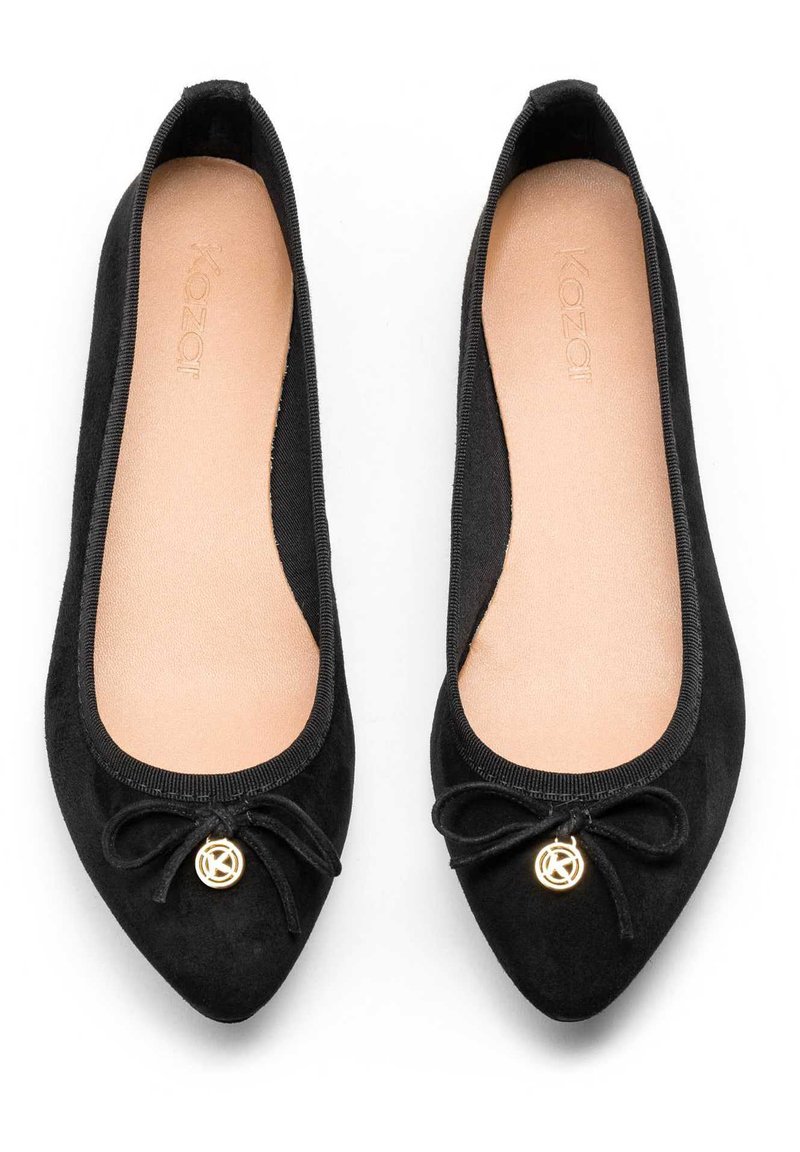 Damen Klassische Ballerinas | Kazar Klassischer Ballerina black/schwarz - JI89958 Damen Klassische Ballerinas | Kazar Klassischer Ballerina black/schwarz - JI89958