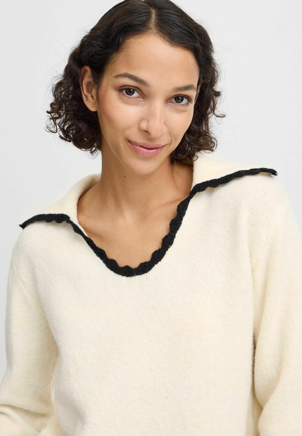 BYNINNA - Jumper - birch mix2