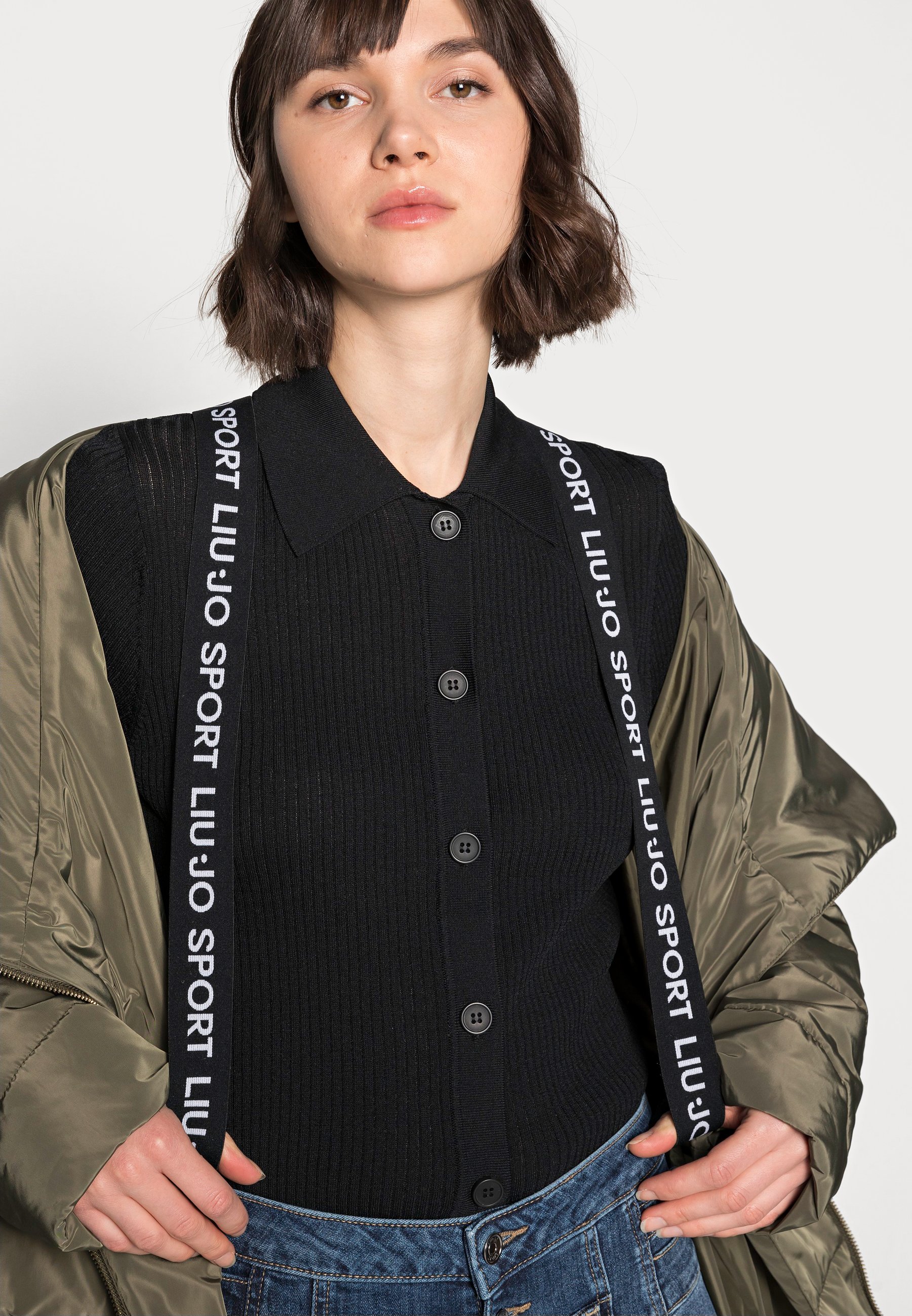 Liu Jo Jeans IMBOTTITO OVATTA LUNGO - Cappotto invernale - verdone/cachi -  Zalando