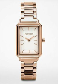 Esprit ANALOG QUARZ - Uhr - weiß- und roségoldfarben