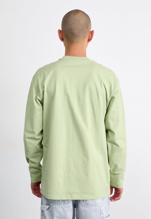 AMERICAN SCRIPT - Long sleeved top - pale olive2
