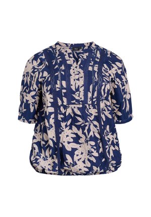 Blouse - blue flower