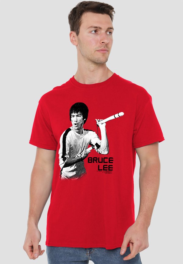 BRUCE LEE NUNCHUCKS - T-Shirt print