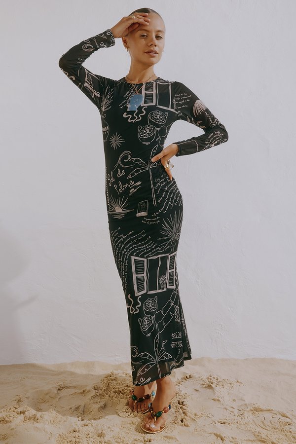 MONO PALMA DRESS - Maxi dress2