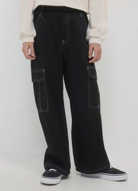 Calliope Cargohose - nero ultrablack