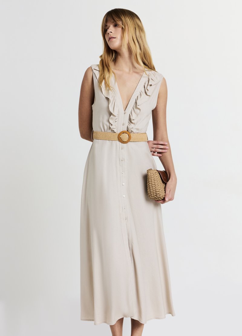 Calliope Abito a camicia - sabbia medio