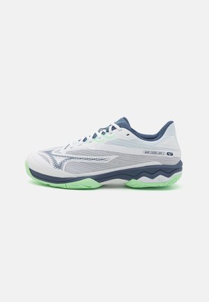 WAVE EXCEED LIGHT 2 - Multicourt tennis shoes - white/mint/blue