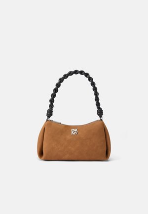 DKNY REMY SHOULDER BAG - Kézitáska - tobacco
