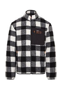 Brave Soul Jakna iz flisa - white/black