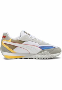 Puma BLKTOP RIDER VIBRANT - Sneakers - white smokey gray