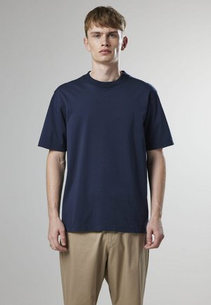 NN.07 ADAM - Pamata T-krekls - navy blue