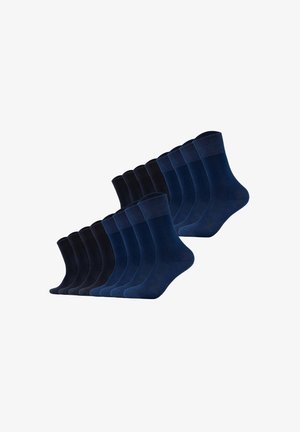 s.Oliver, S.OLIVER S.OLIVER UNISEX SOCKEN, 16ER PACK - KURZSOCKEN, EINFARBIG UNISEX - Calze - navy