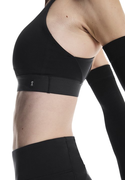 On Medium support sports bra - black — photo 6