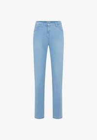 Unselected, bleached light blueslightlyuse