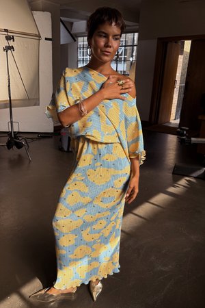 ANIMAL TILLY DRESS - Ballkjole - blue