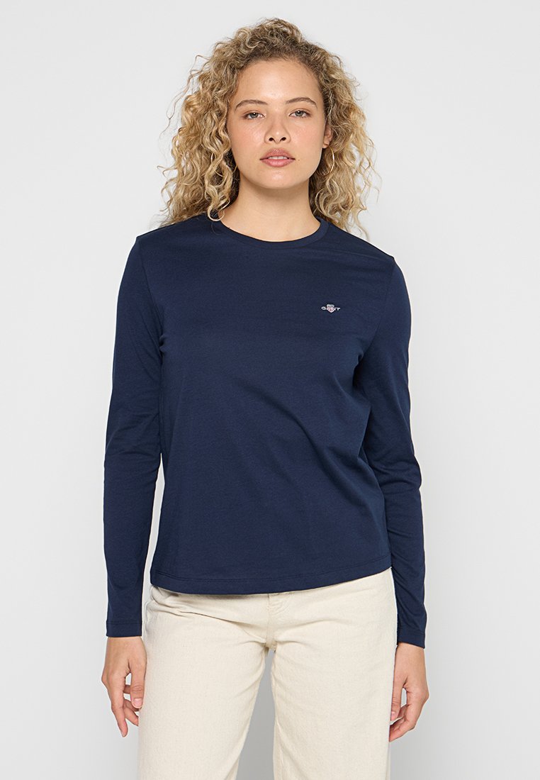Gant Longsleeve koningsblauw