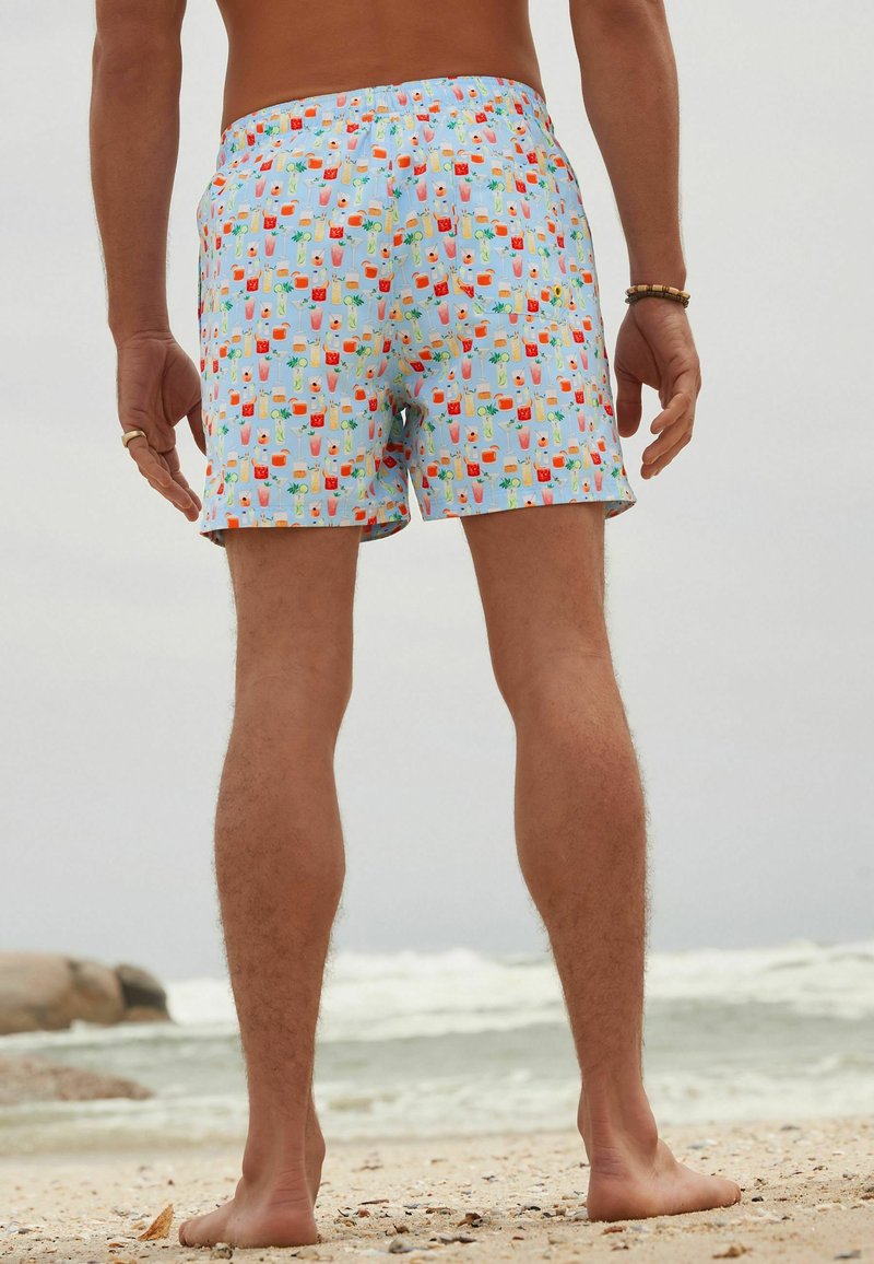 Next REGULAR FIT - Fürdőnadrág - light blue