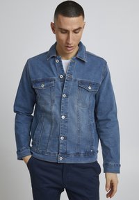 Solid - Jeansjacka - middle blue denim Miniatyrbild 1