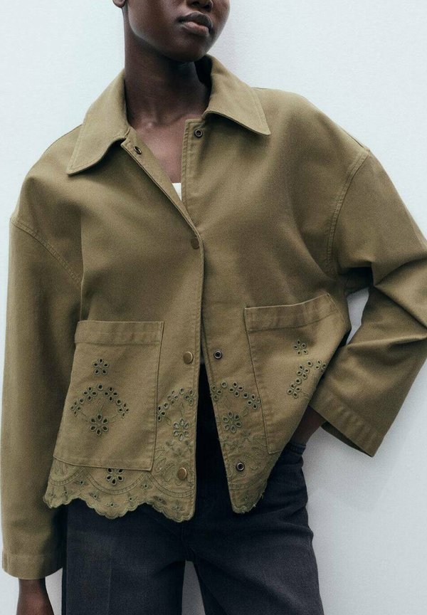 SWISS - Summer jacket - khaki3