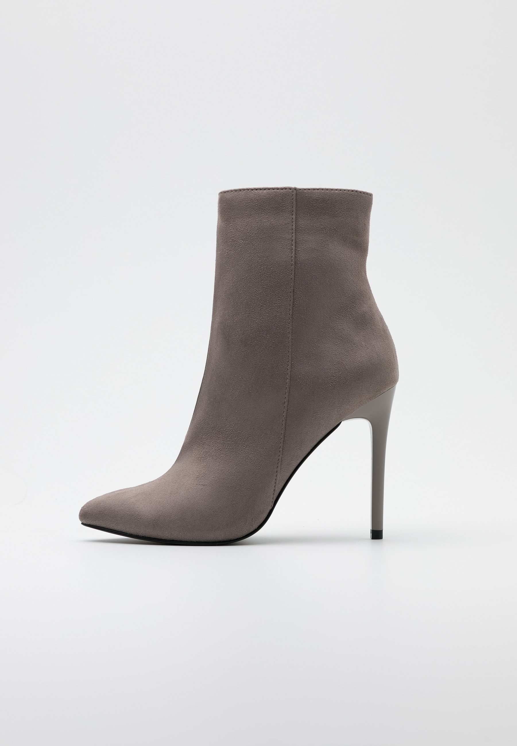 Even&Odd Enkellaarsjes met hoge hak greyGrijs Zalando.nl Enkellaarsjes of korte booties | Silhouette | Hoge hakken