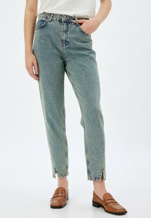 MOM FIT  - Jean boyfriend - blue denim