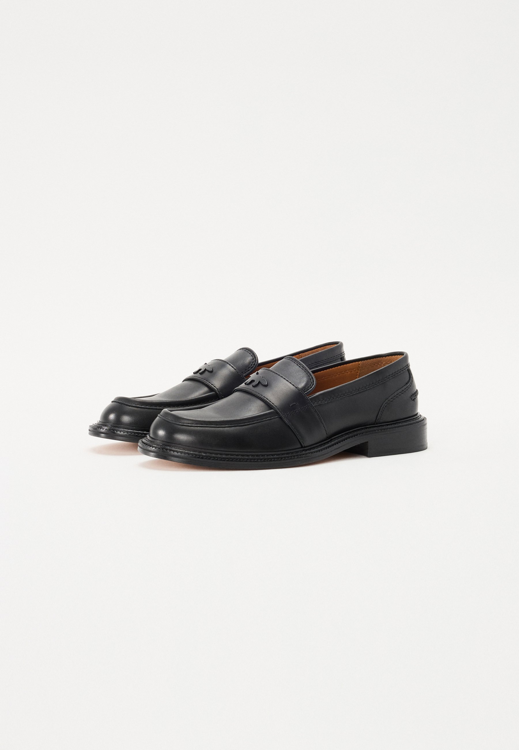 Maison Kitsuné LOAFERS - Slip-ons - black - Zalando.co.uk