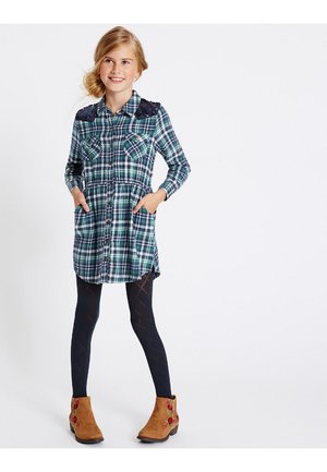 Marks & Spencer, Košilové šaty - teal