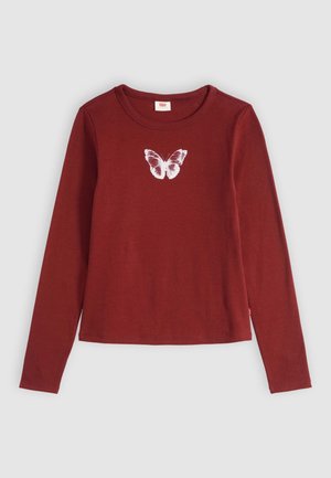 Levi's®, HAYES TEE - Блуза с дълги ръкави - warm cabernet