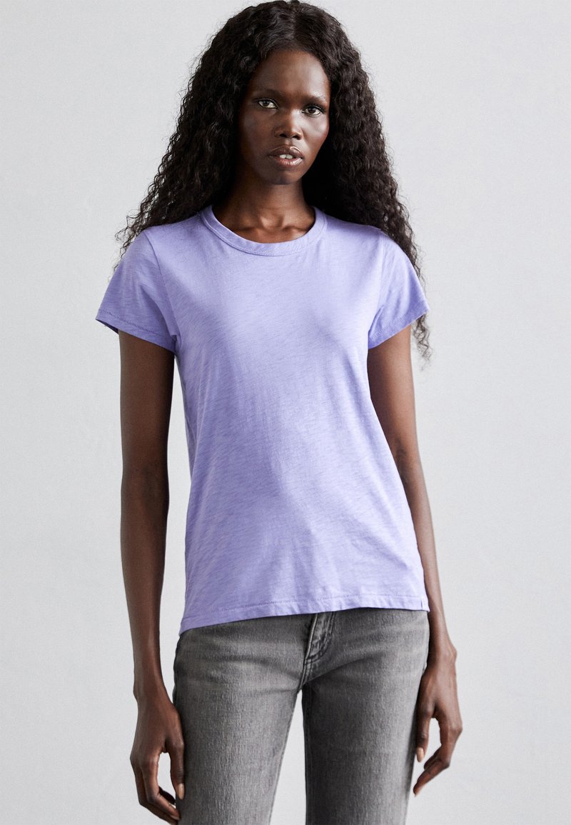 rag & bone THE SLUB TEE Tshirt basique lavender/lilas ZALANDO.FR