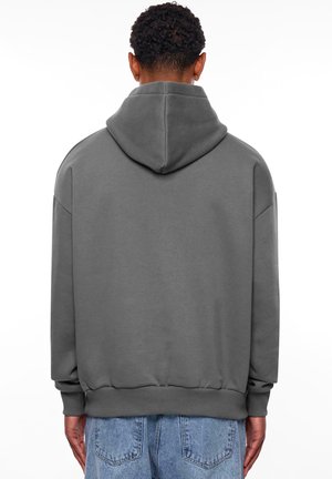 HEAVY MIDDLE PATCH  - Hoodie - steelgrey