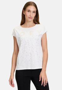 Cartoon MIT RUNDHALSAUSSCHNITT - T-shirt print - patch cream silver