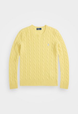 Polo Ralph Lauren CABLE WOOL-CASHMERE CREWNECK JUMPER - Trui - fall yellow