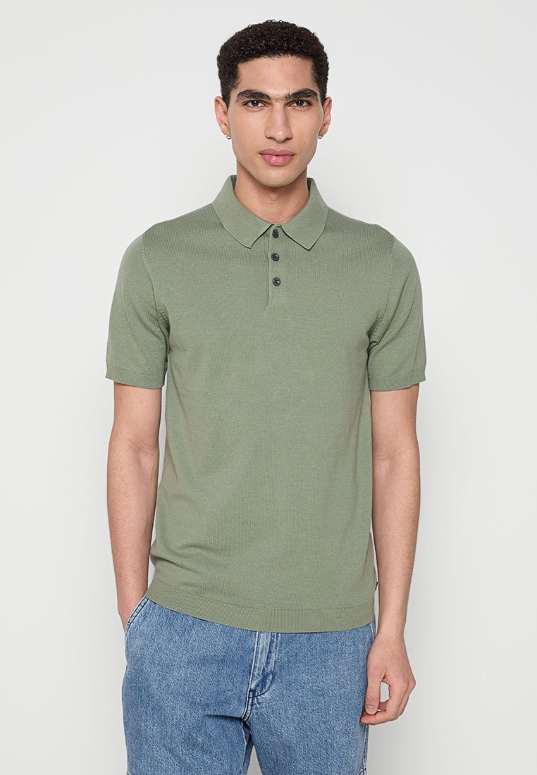 NO EXCESS Poloshirt groen