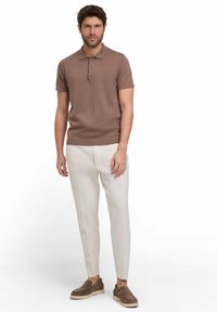 FALKE BASIC COTTON POLO - Polo - soil
