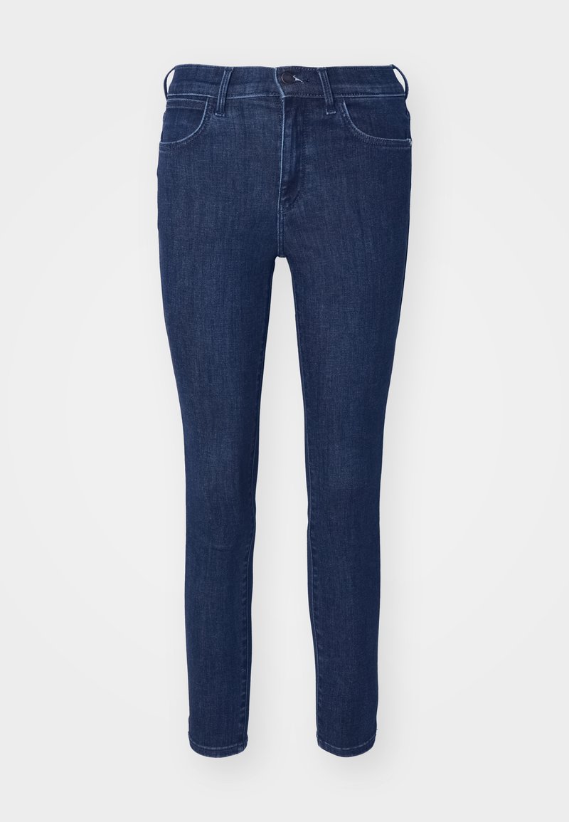 Wrangler Jeans Skinny Fit donkerblauw denim