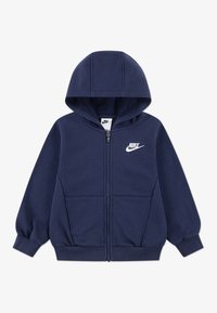 Nike Sportswear CLUB UNISEX - Cipzáras pulóver - midnight navy