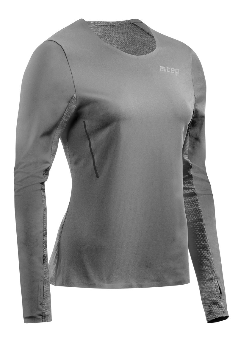 Damen Sportbekleidung | CEP Langarmshirt grey/grau - AM46966 Damen Sportbekleidung | CEP Langarmshirt grey/grau - AM46966