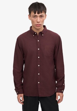 Overhemd - bordeaux rood