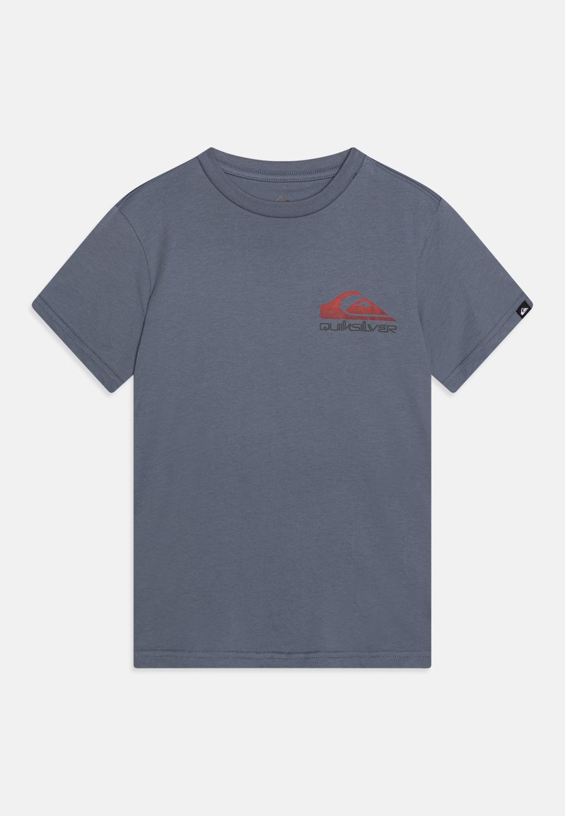 Quiksilver OMNI WAVE YOUTH - Triko s potiskem - blue-grey