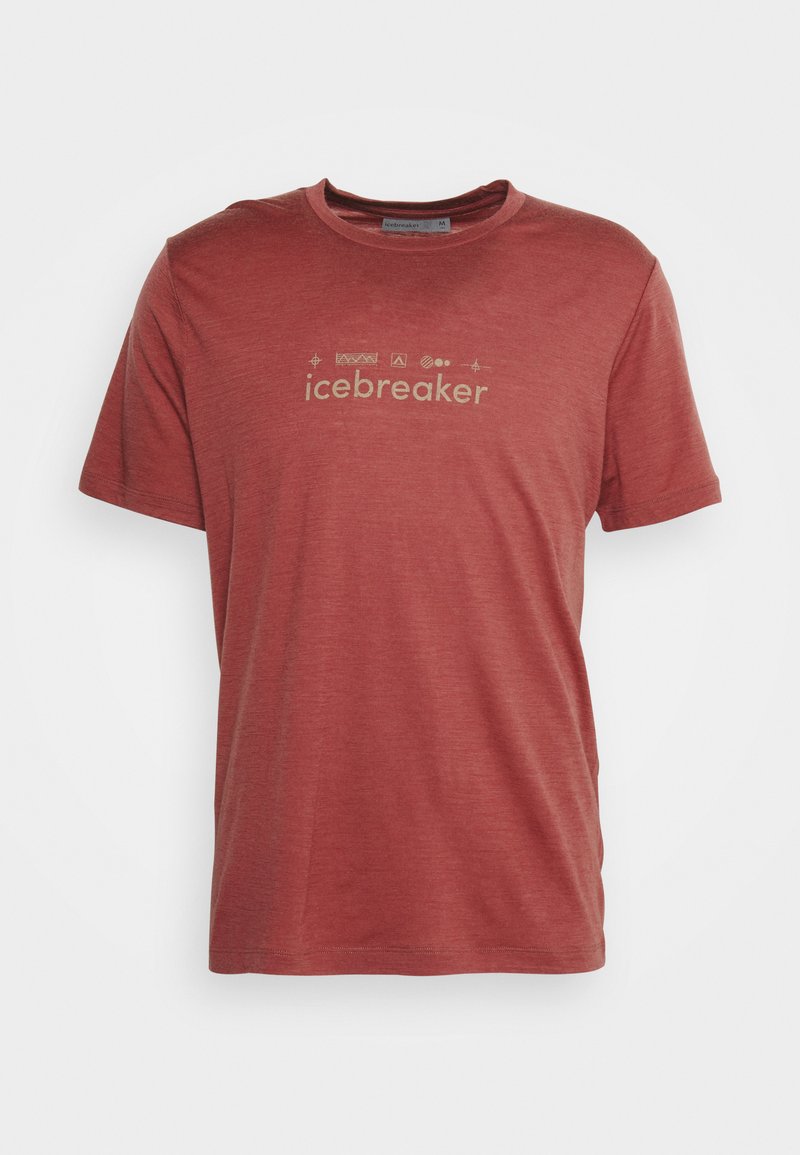 Herren Shirts | Icebreaker TECH LITE II TEE NATURE TOURING CLU T-Shirt print grape/lila - DX90743 Herren Shirts | Icebreaker TECH LITE II TEE NATURE TOURING CLU T-Shirt print grape/lila - DX90743