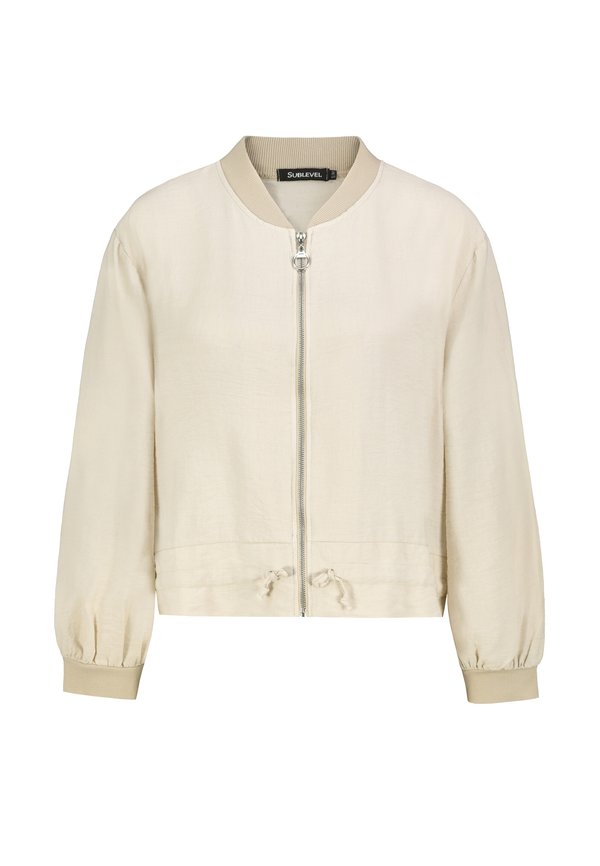 Bomberjacke - beige
