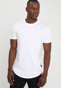 Only & Sons ONSMATT LONGY TEE 5 PACK - T-shirt básica - white/black