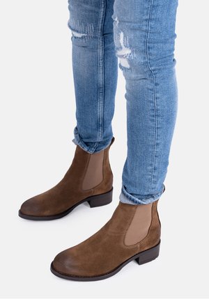Apple of Eden, Boots à talons - brown