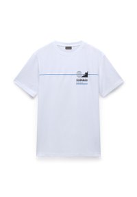 GLATT  - T-shirt con stampa - bright white
