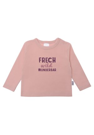 FRECH WILD WUNDERBAR - Long sleeved top - rosa