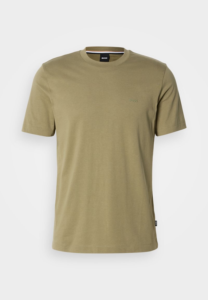 Boss T-shirt basic groen Boss T-shirt basic groen