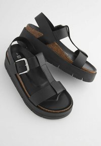 Next FOREVER COMFORT - Sandales à plateforme - black