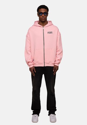 Zip-up sweatshirt - pink